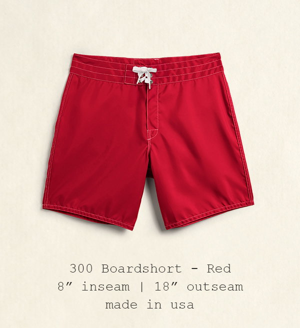 300 Boardshorts - Red