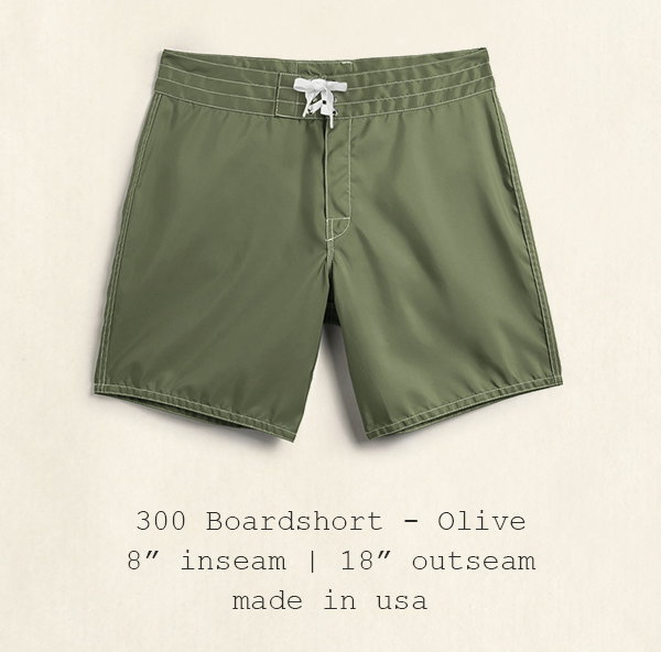 300 Boardshorts - Olive