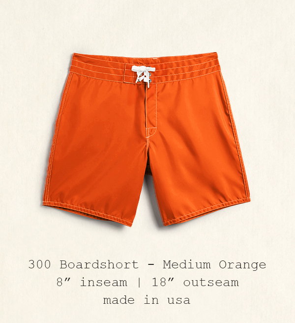 300 Boardshorts - Medium Orange
