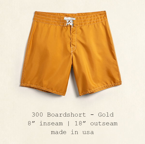 300 Boardshorts - Gold