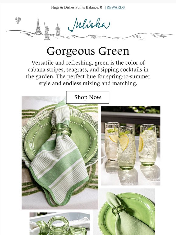 Color Carousel: Gorgeous Green