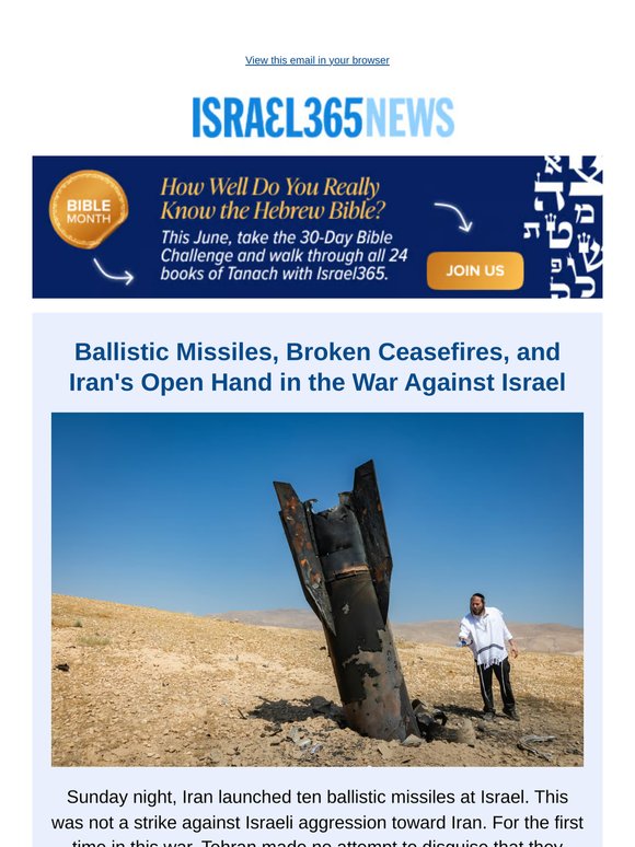 Iran Attacks, Israel Retaliates and the Only Solution for Gaza and Today's Top Stories