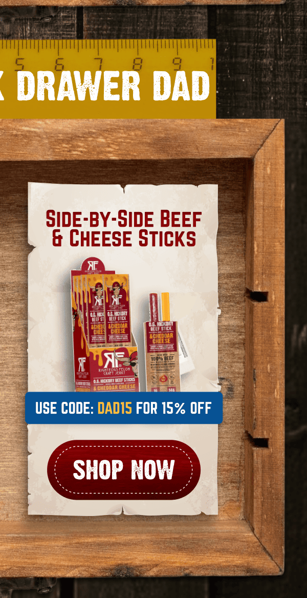 New Side-By-Side Beef And Cheese Sticks