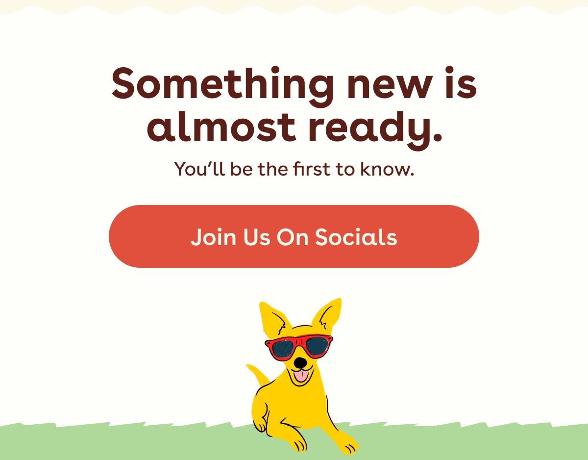 Something new is almost ready 