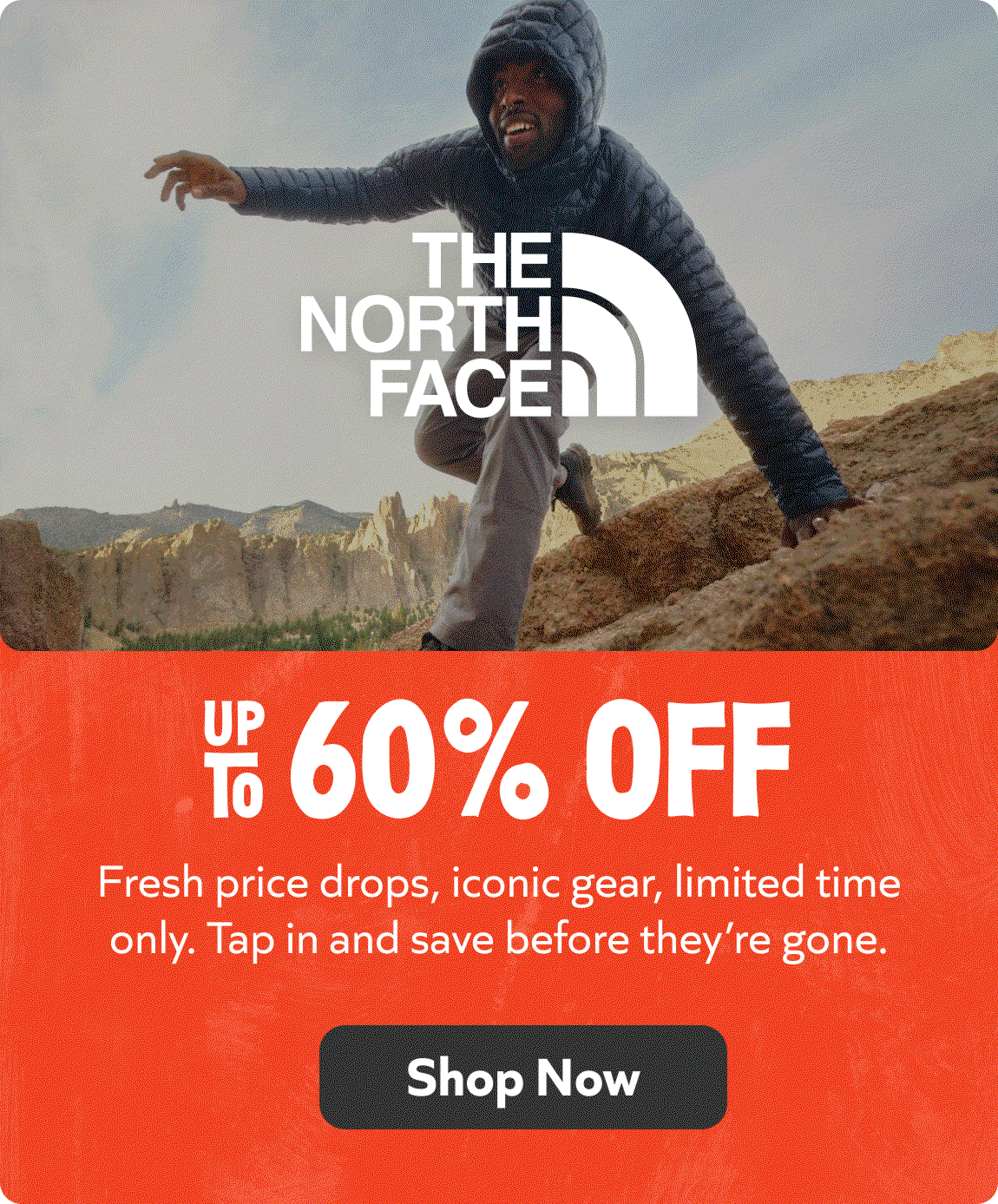 Up To 60% The North Face!