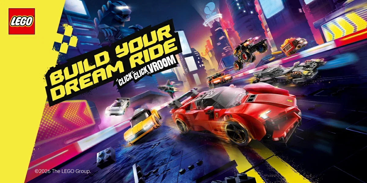 LEGO - Build Your Dream Ride | Click Clack Vroom! 