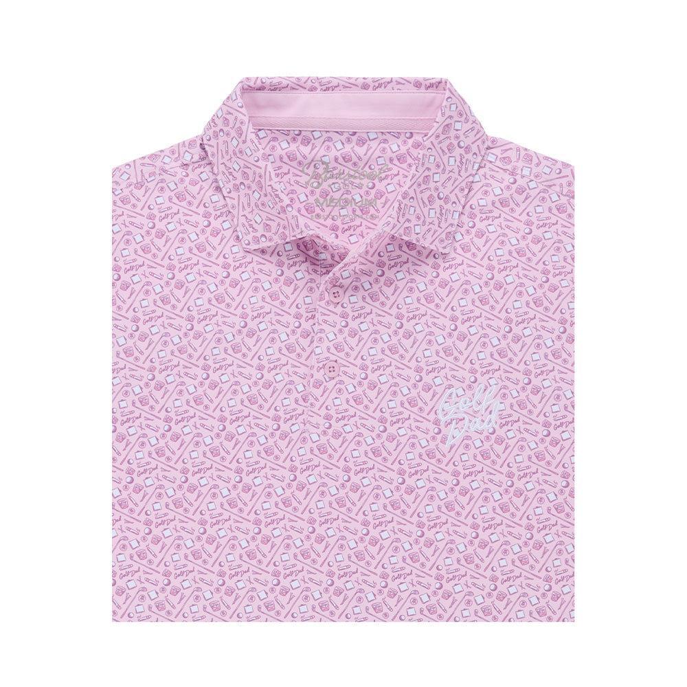 Image of Golf Dad Printed Performance Polo