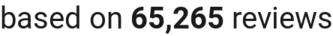 number of reviews