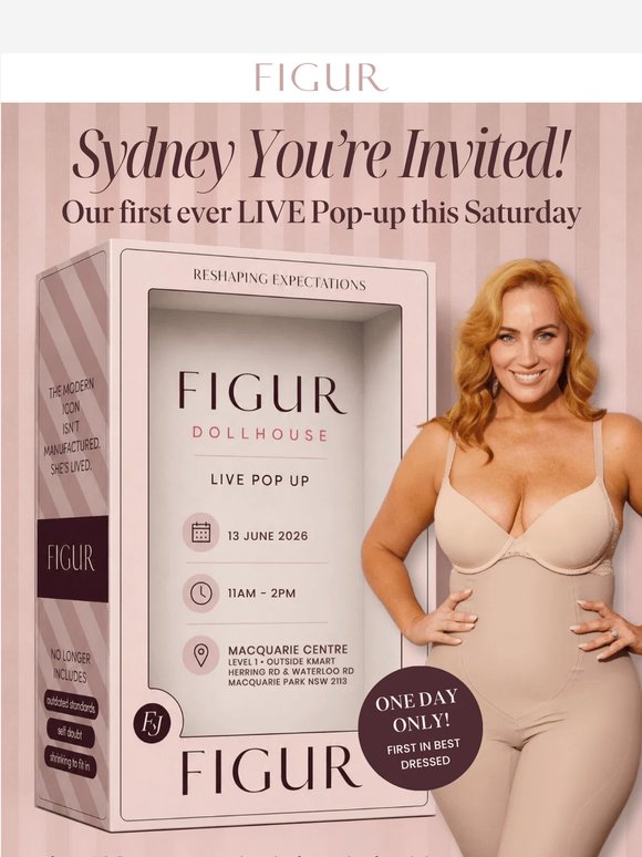 🌟 —, Get ready Sydney! Join us for our first ever Live Popup! 🌟