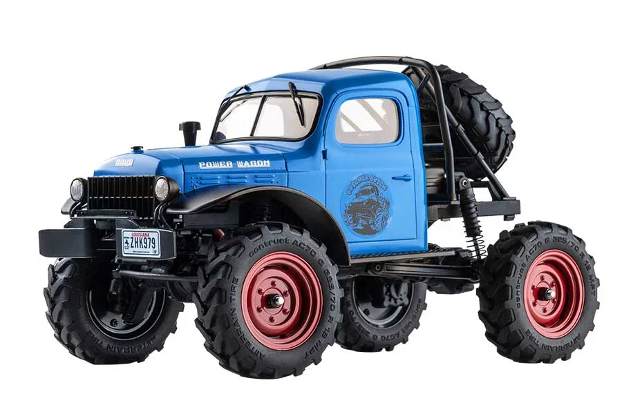 FMS 1/24 FCX24S Power Wagon S RTR RC Crawler - Blue