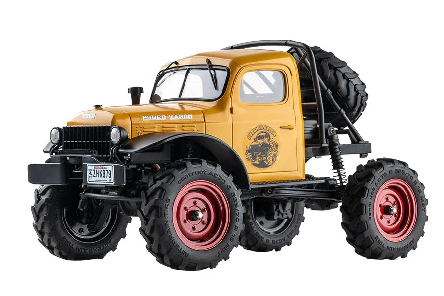 FMS 1/24 FCX24S Power Wagon S RTR RC Crawler - Yellow