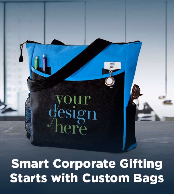 Smart corporate gifting starts with custom bags