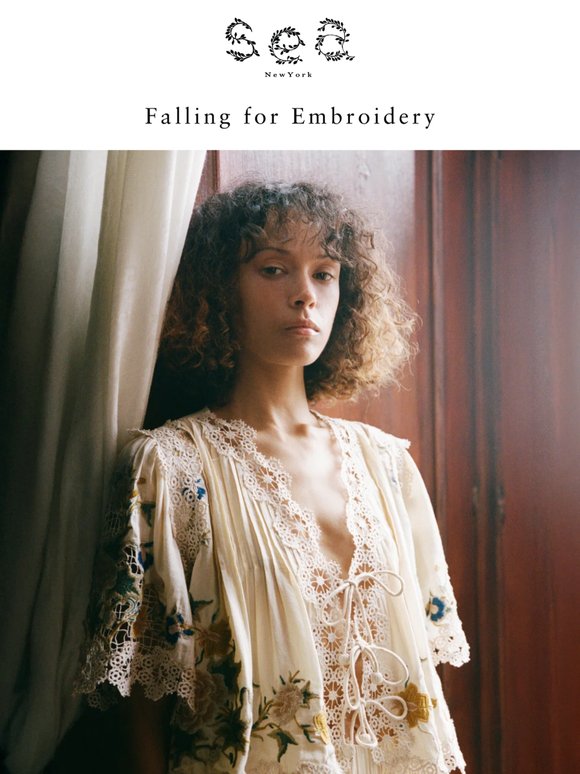Falling for Embroidery