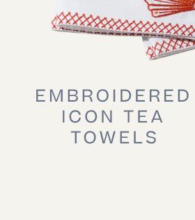 Embroidered Icon Napkins