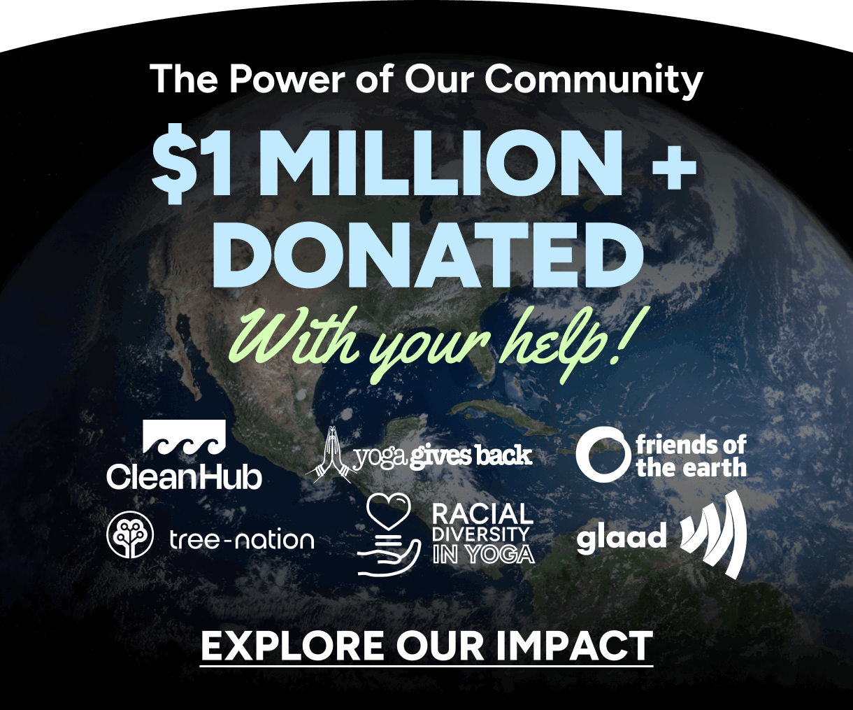 The Power of Our Community – $1 Million+ Donated  With your help! Explore our impact!