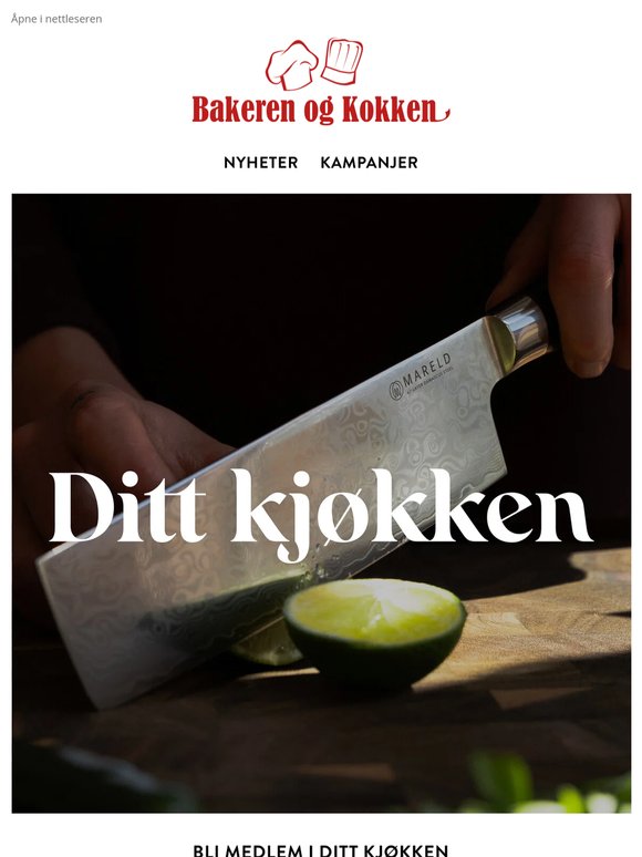 Nå kan du bli medlem i Ditt kjøkken!
