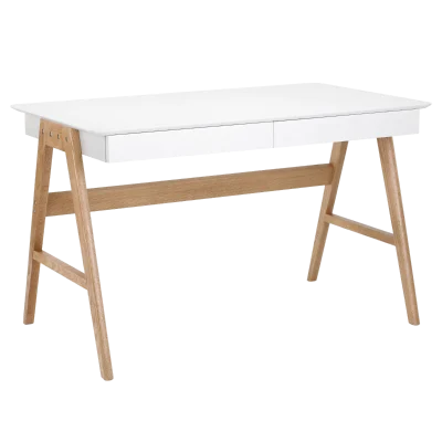 White Torsby Office Writing Desk