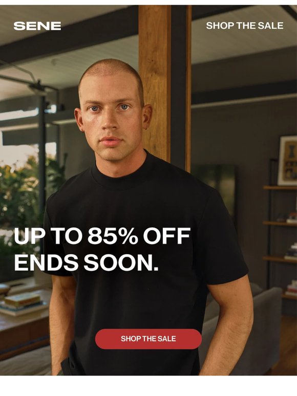 You're in first. Welcome to the Private Sample Sale (Up To 85% Off).