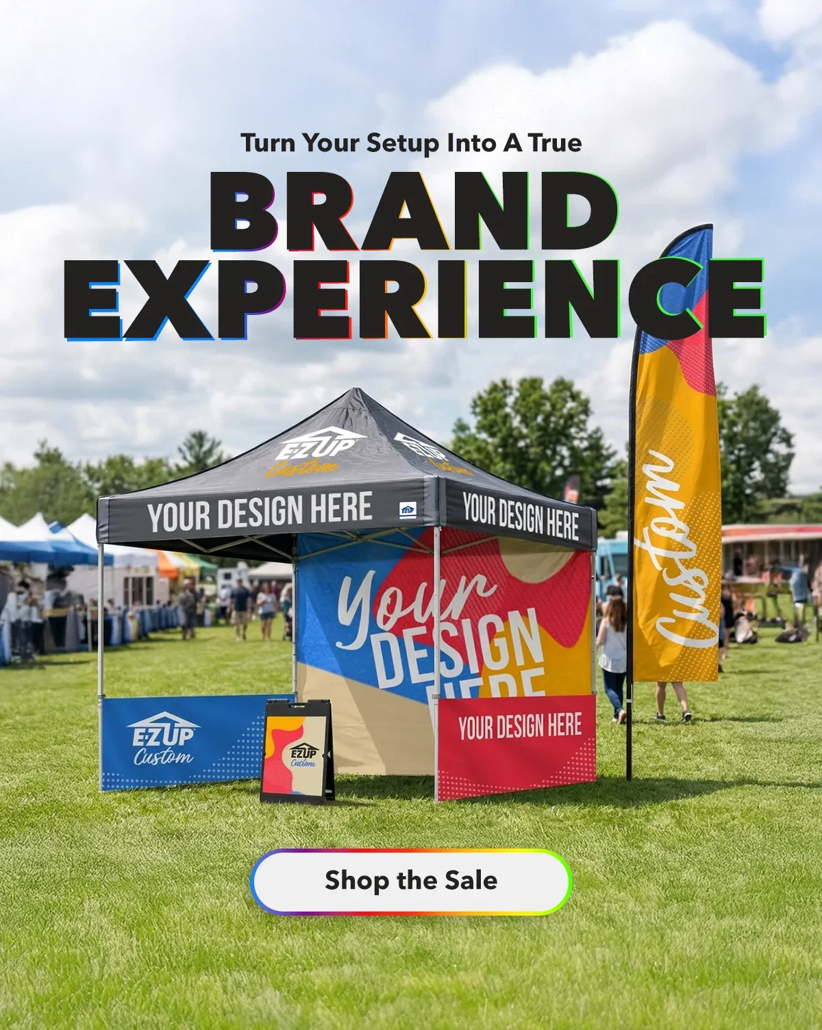 Shop the Sale & Turn Your Setup into A True Brand Experience