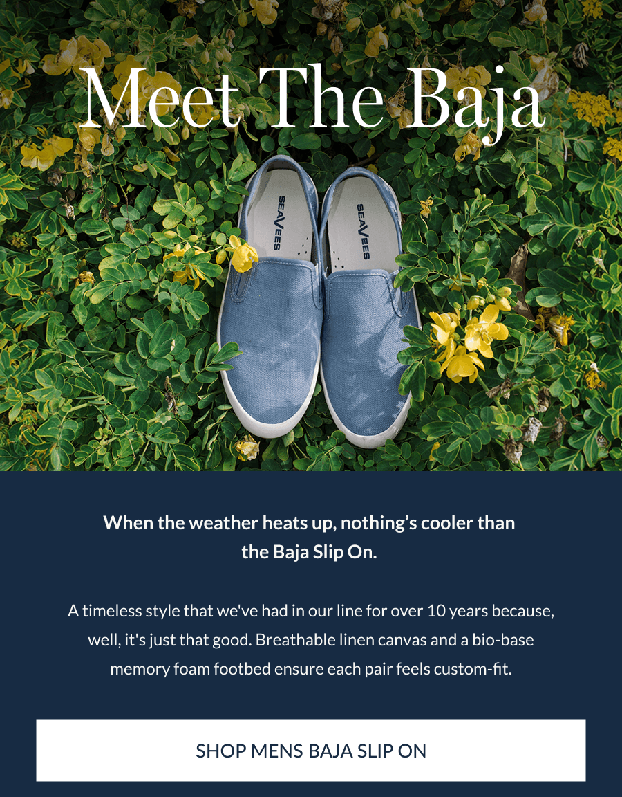 Meet The Baja | Shop Mens Baja Slip On