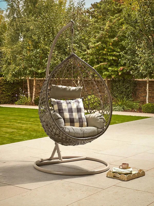 Teardrop Hanging Chair - Neutral
