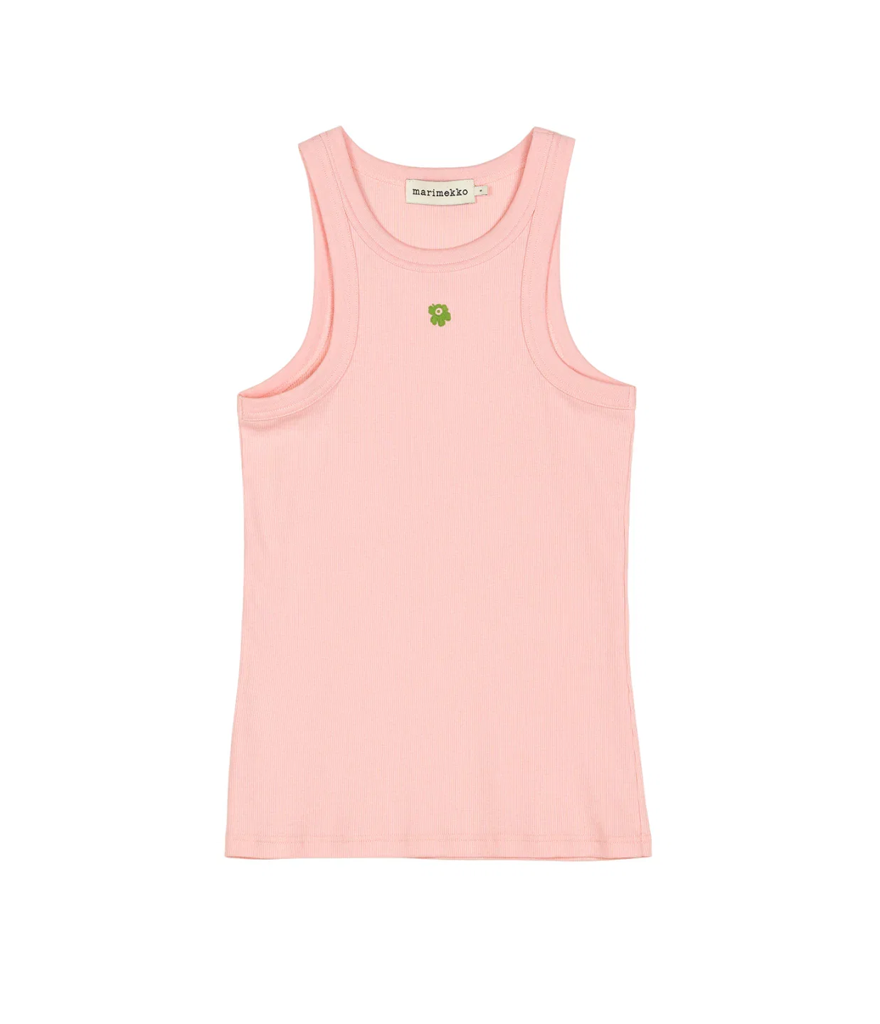 Image of Kupla Unikko Placement Rib Top in Pink
