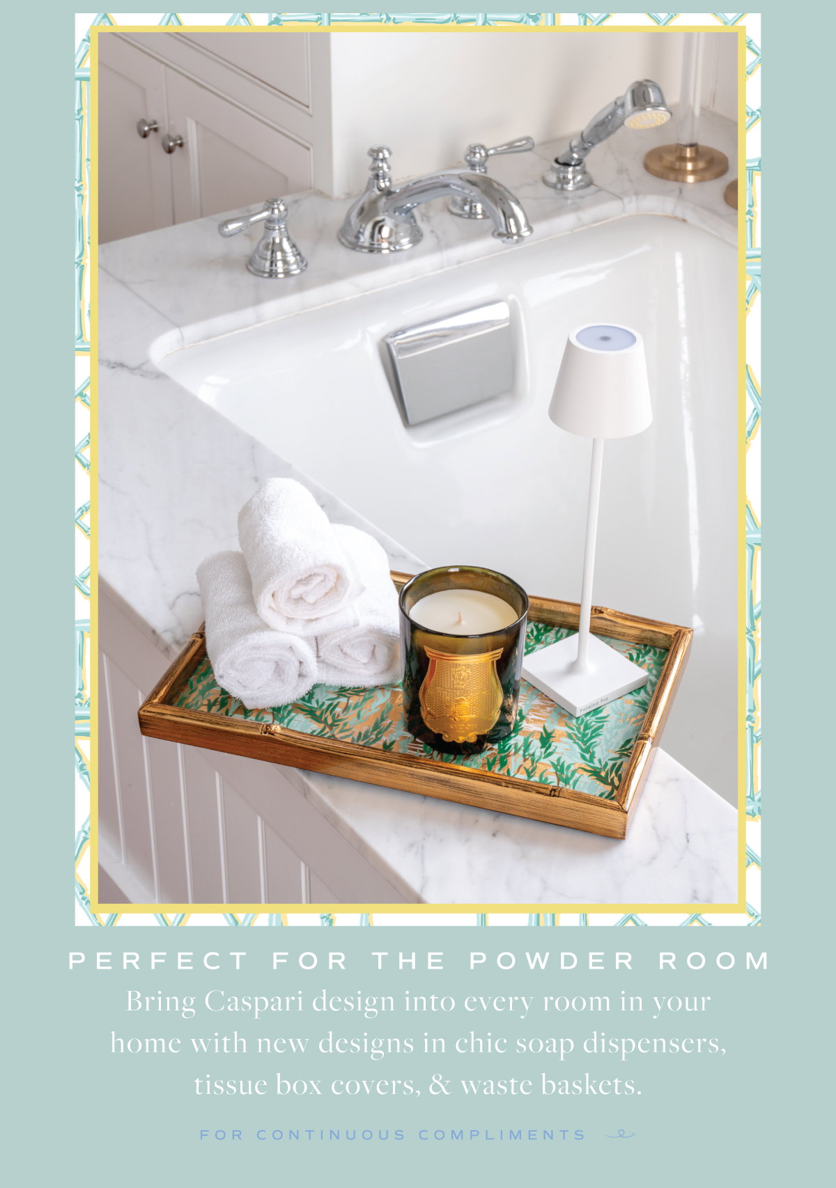 Shop Chic Lacquerware for the Bath!