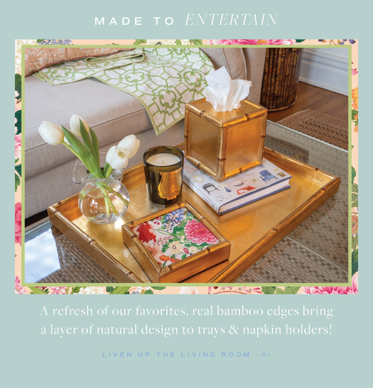 Shop Fresh Bamboo Lacquer Styles!