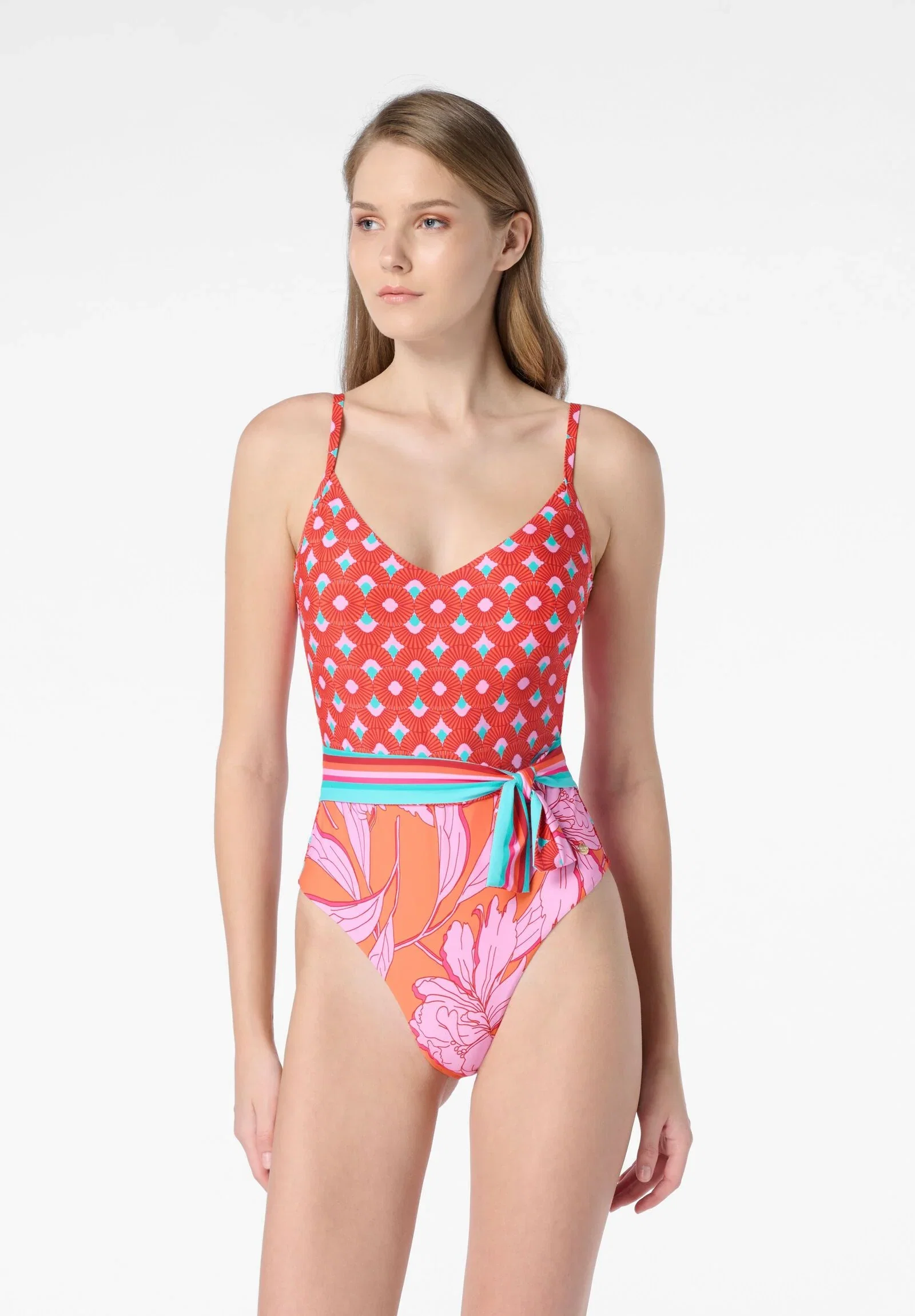 Image of Costume Intero con Ferretto Akemi - Arancione