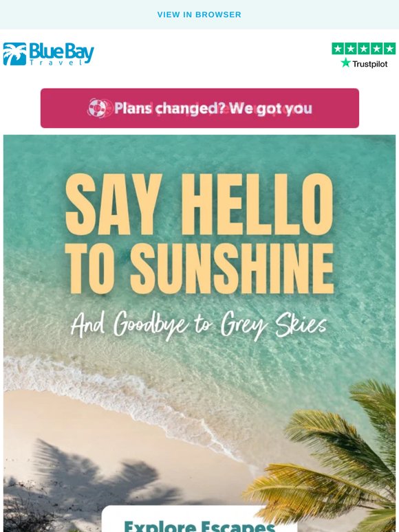 Need Some Sunshine? | From £579pp