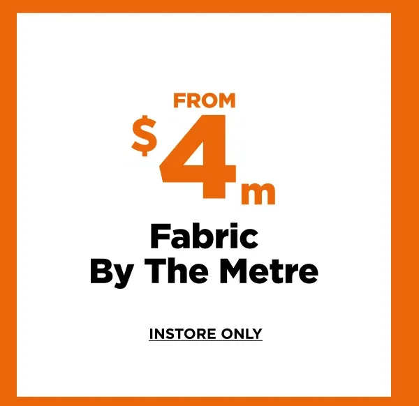  $4m Fabric By The Metre