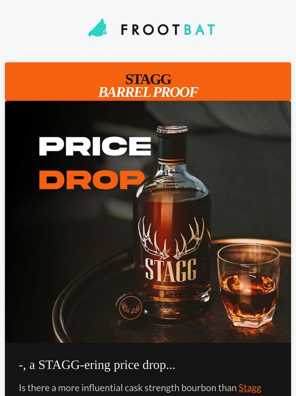 Stagg Barrel Proof Bourbon