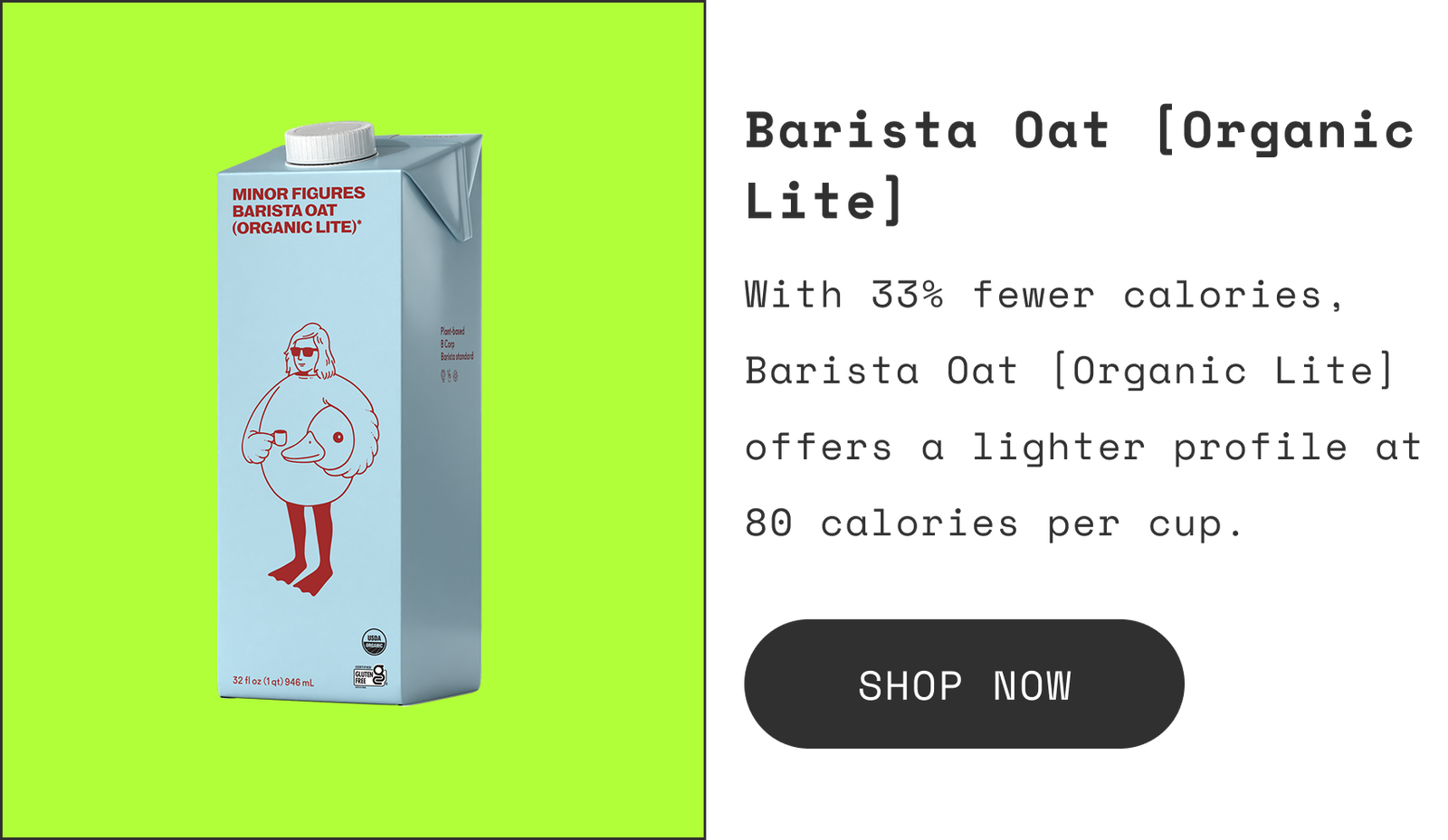 Minor Figures Barista Oat Lite