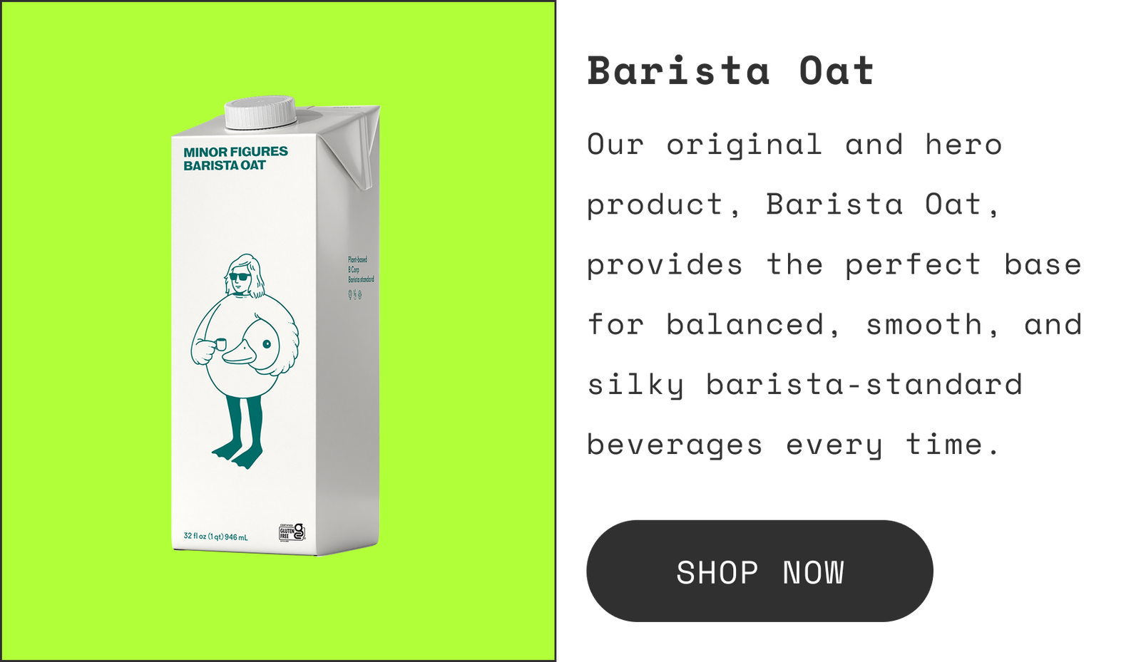 Minor Figures Barista Oat 