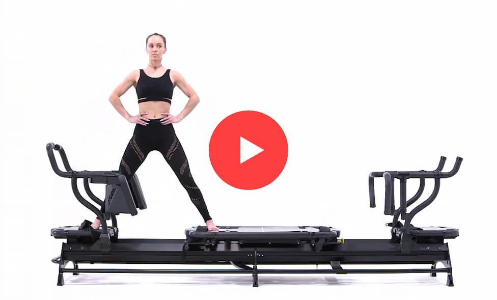 Watch: Lagree Movement Demo: Standing Inner Thighs on the Mega