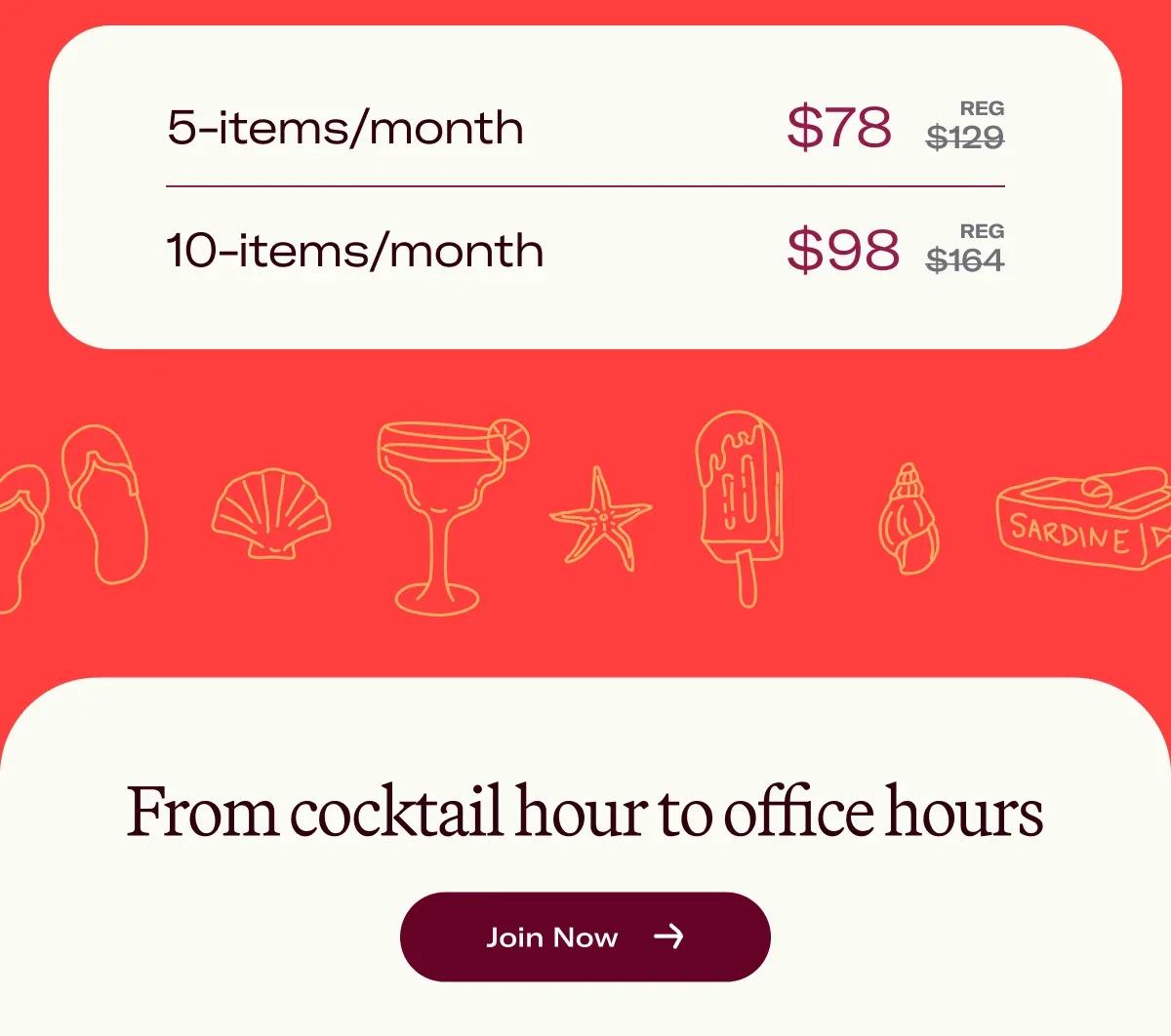 5-items/month
