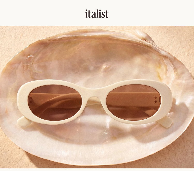 Designer sunglasses from Miu Miu, Gucci, Saint Laurent, and more.