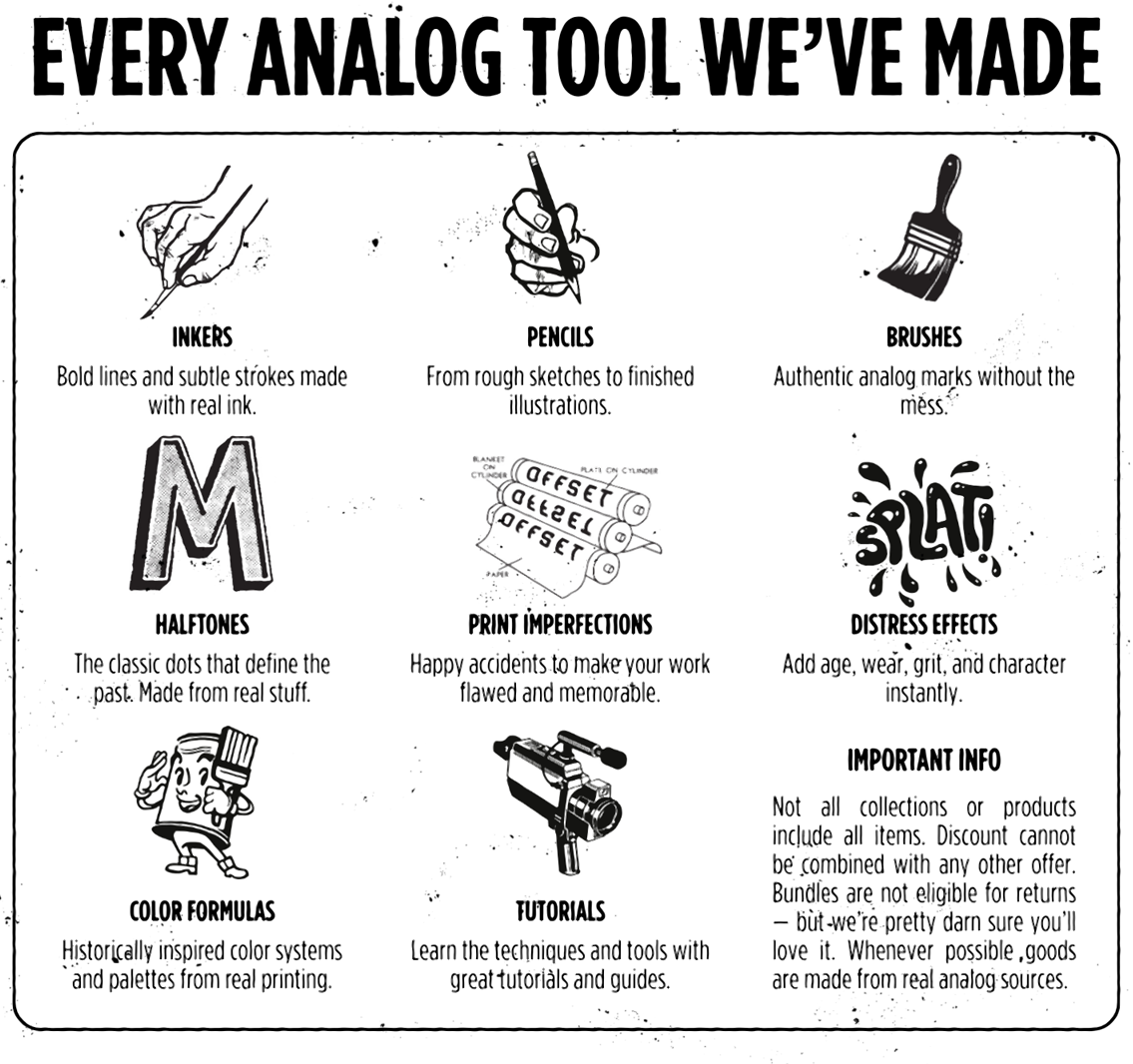 Every Analog Tool We've Made