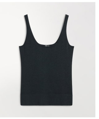 Silk-Cotton Vest in Kelp