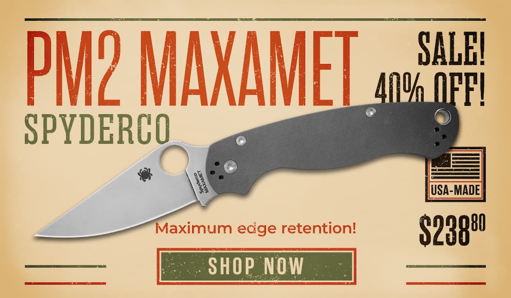 Spyderco PM2 Maxamet