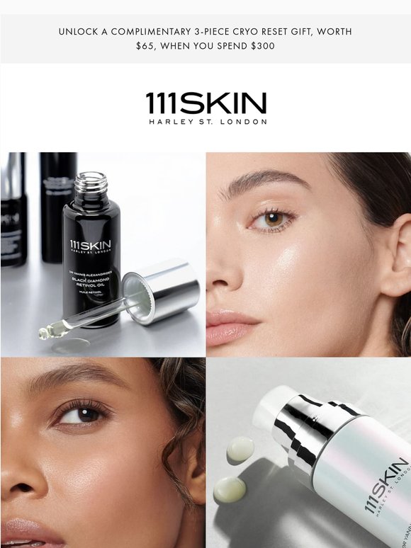 More even skin starts here