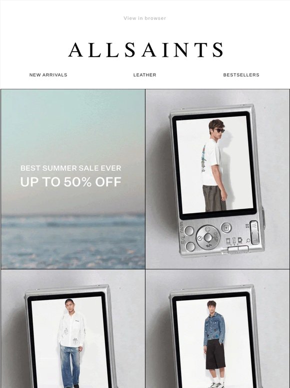 Up To 50% Off Sale: Online & In-Store