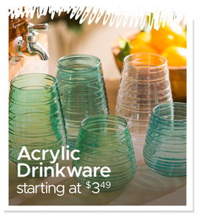 Acrylic Drinkware