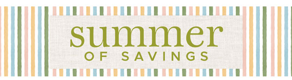 Summer of Savings