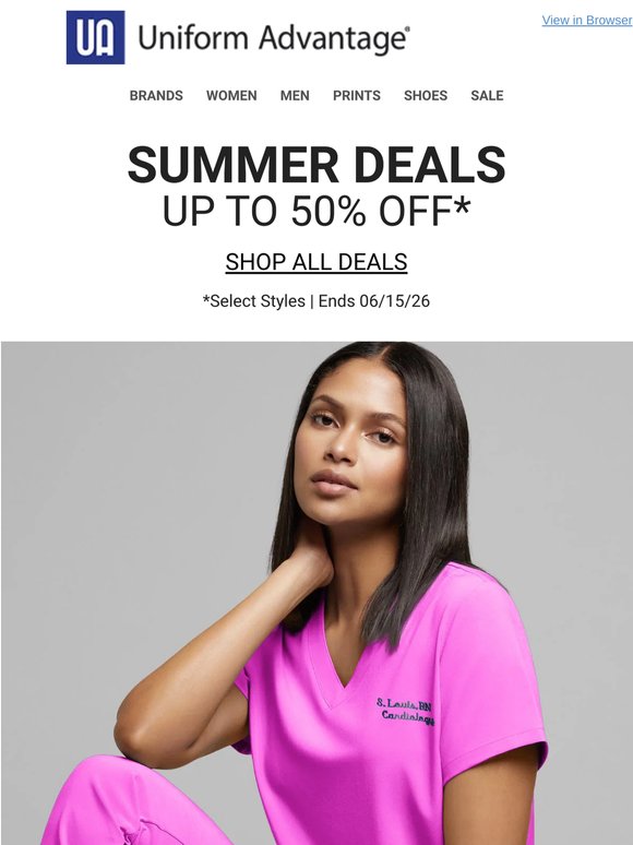 Hot Deals, Cool Prices ☀️ Up to 50% Off