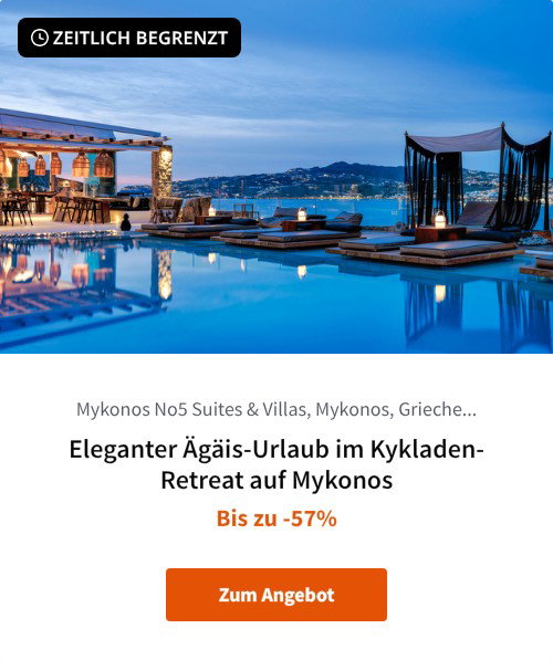 Eleganter Ägäis-Urlaub im Kykladen-Retreat auf Mykonos