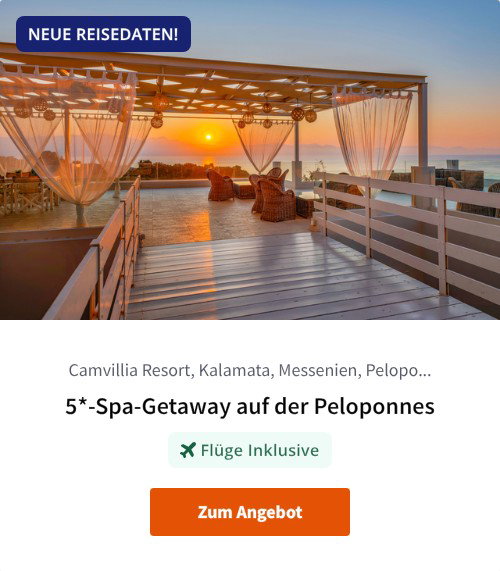 5*-Spa-Getaway auf der Peloponnes