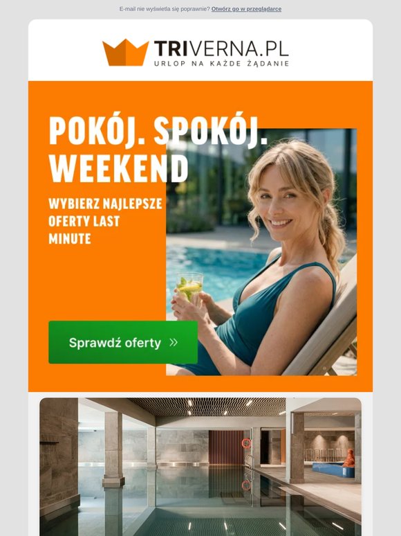 Wypocznij w najbliższy weekend 📅
