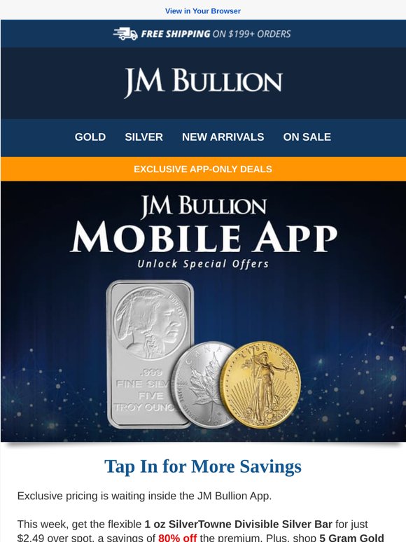 📲 App-Only Deals: Up to 80% Off Premiums