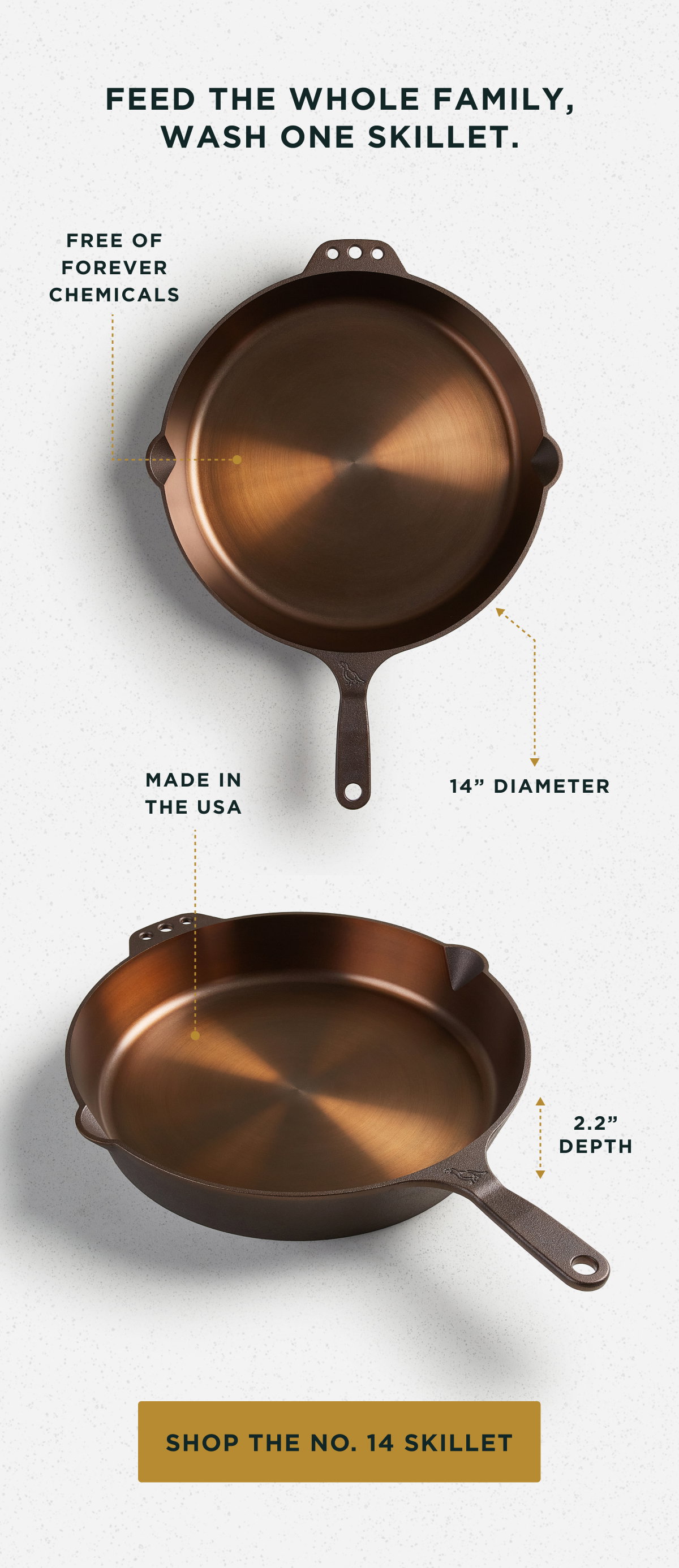 SHop the No. 14 Skillet